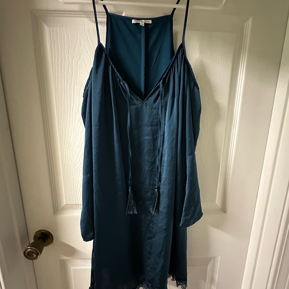 Charlotte Russe Teal Mini Dress